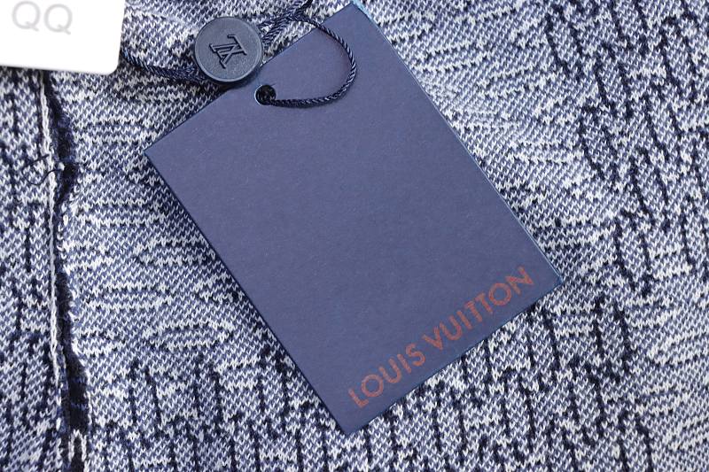 LOUIS VUITTON 26SS Checkerboard Blue Shorts