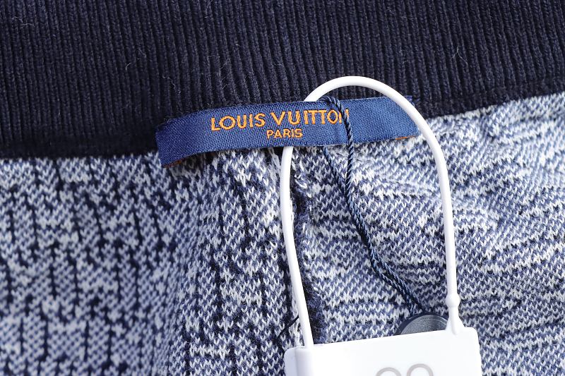LOUIS VUITTON 26SS Checkerboard Blue Shorts