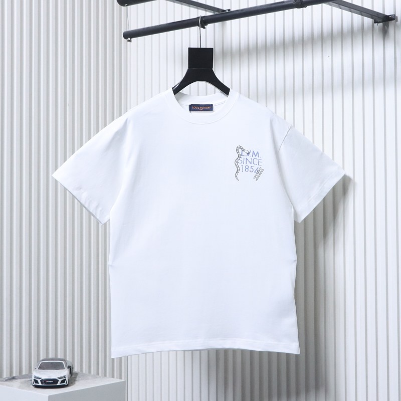 LOUIS VUITTON 26SS Checkerboard Print Short Sleeve T-Shirt