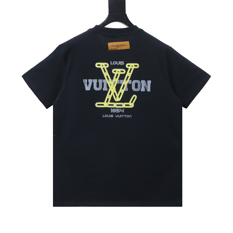 LOUIS VUITTON 26SS Clover Letter Logo Short Sleeve T-Shirt Style 1