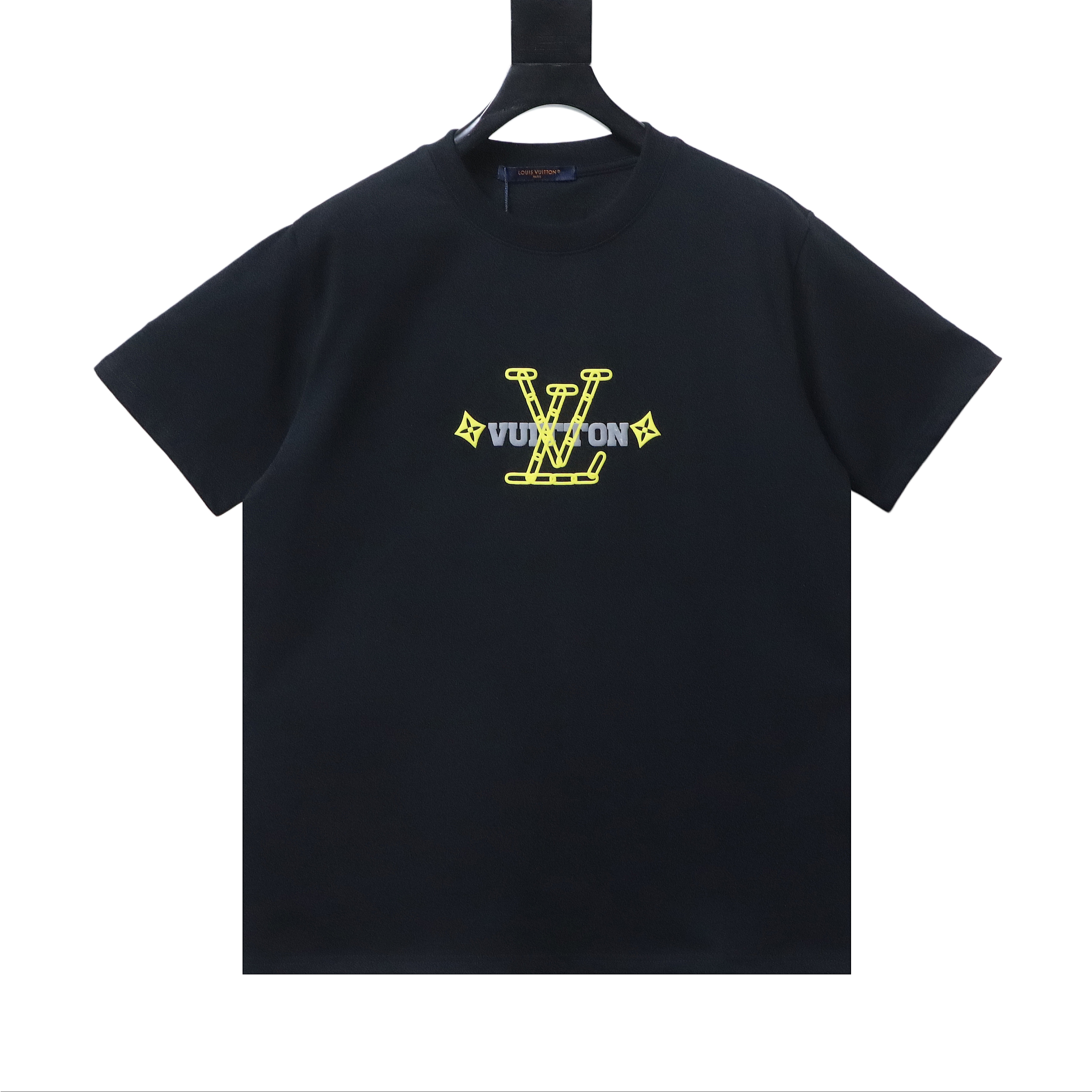 LOUIS VUITTON 26SS Clover Letter Logo Short Sleeve T-Shirt Style 1