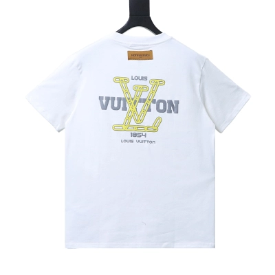 LOUIS VUITTON 26SS Clover Letter Logo Short Sleeve T-Shirt Style 2 01