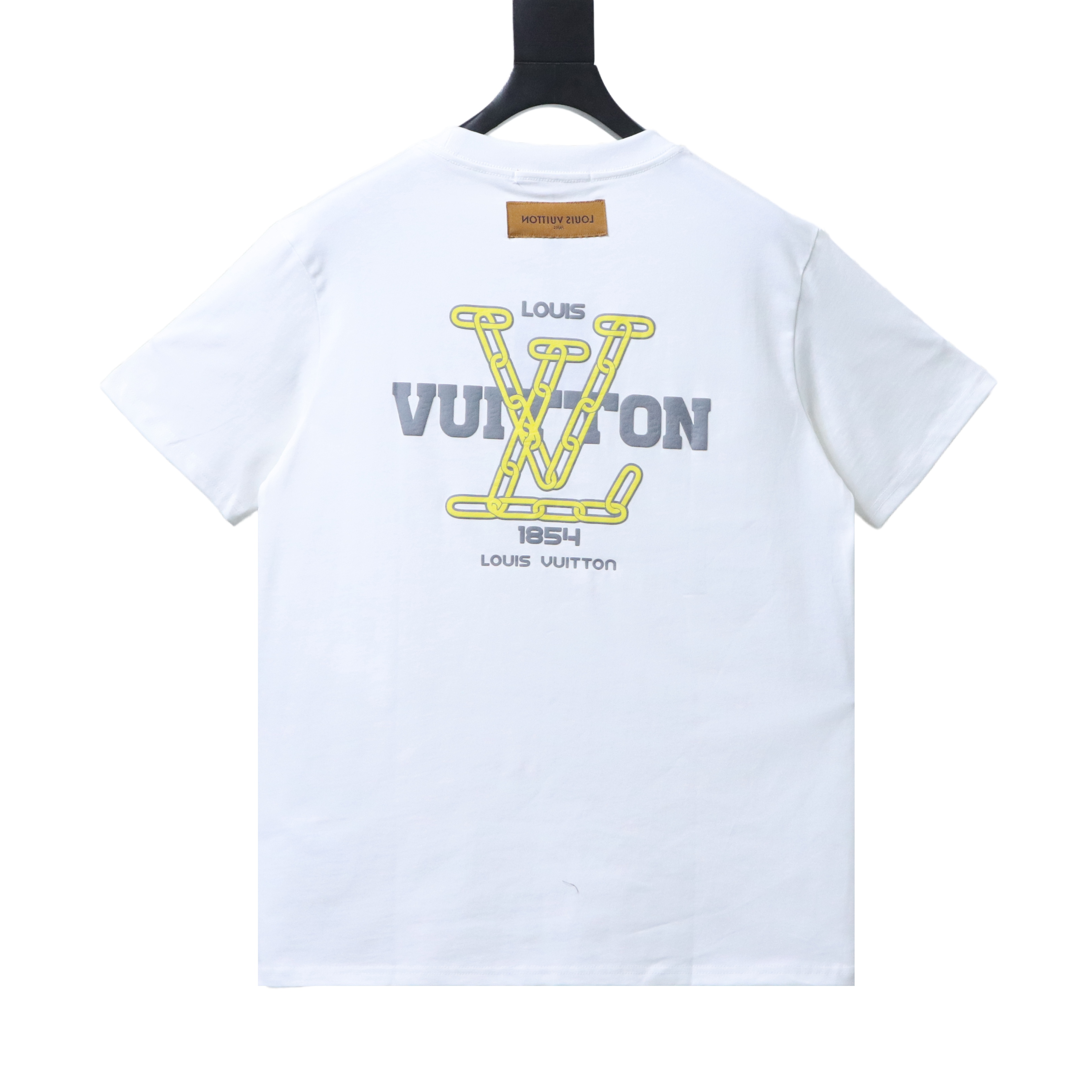 LOUIS VUITTON 26SS Clover Letter Logo Short Sleeve T-Shirt Style 2