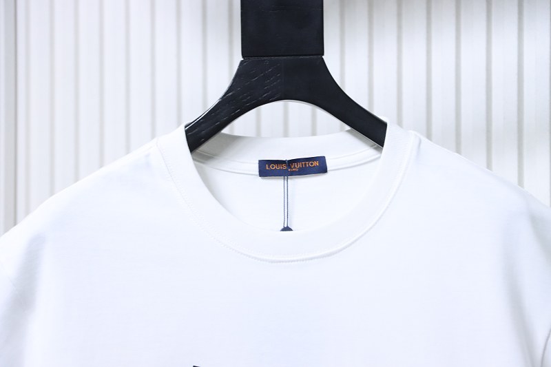 LOUIS VUITTON 26SS Color Letter Letter Short Sleeve T-Shirt