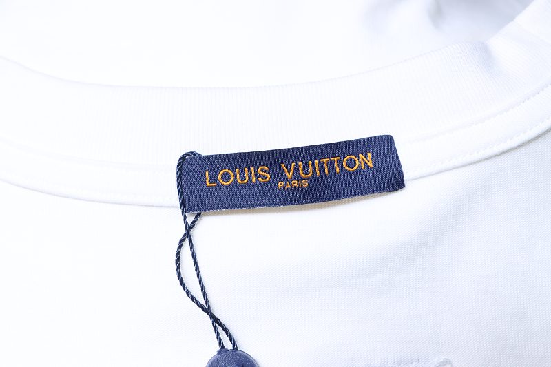 LOUIS VUITTON 26SS Color Letter Letter Short Sleeve T-Shirt