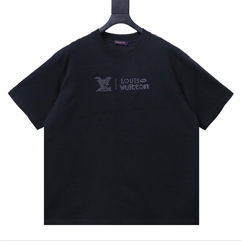 LOUIS VUITTON 26SS Embroidery Back Logo White Short Sleeve T-Shirt