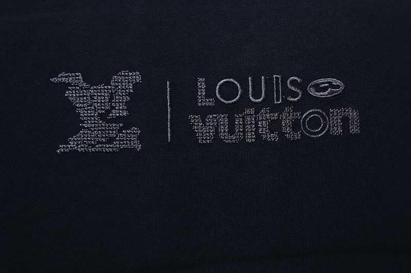 LOUIS VUITTON 26SS Embroidery Back Logo White Short Sleeve T-Shirt