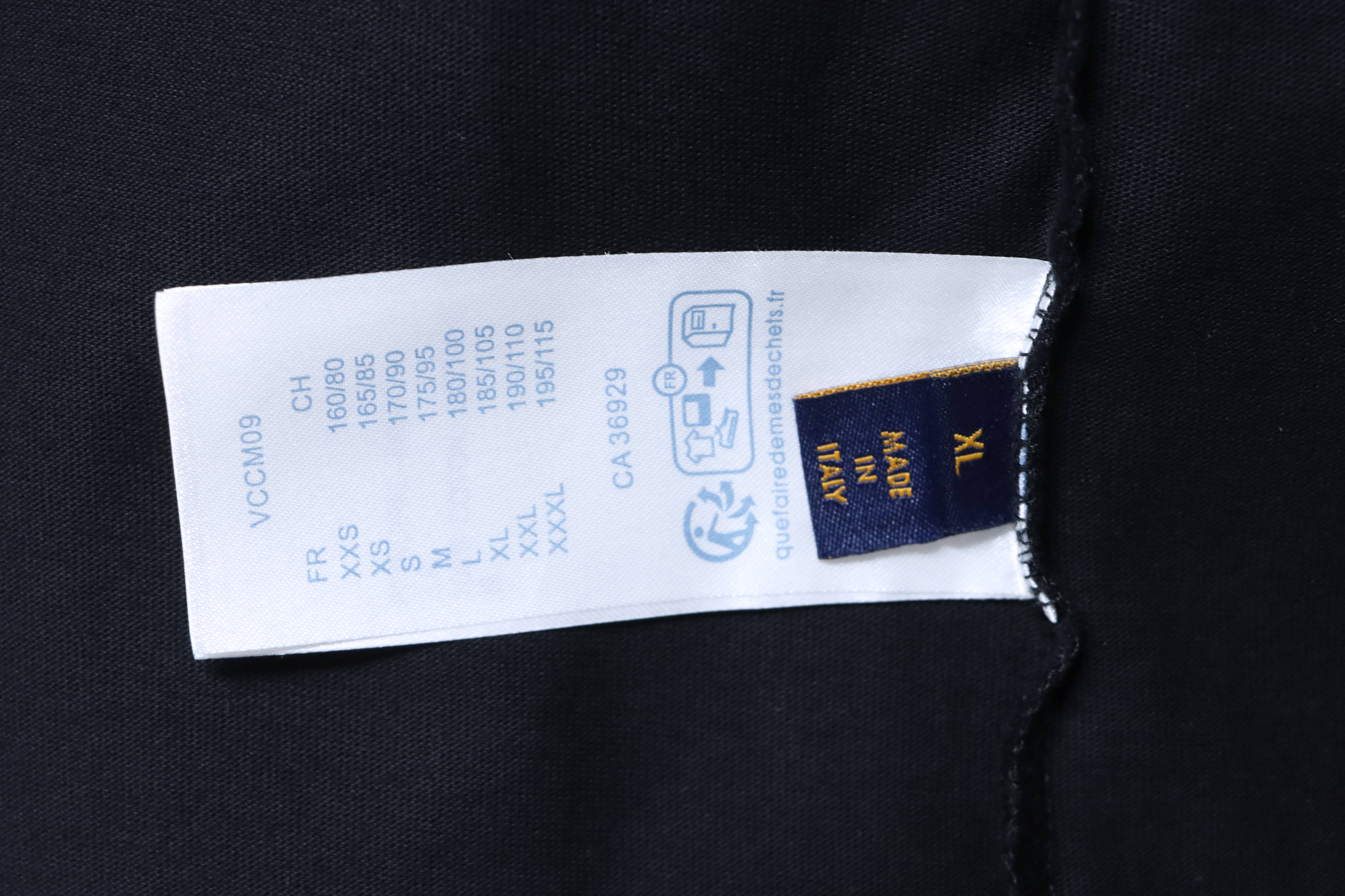 LOUIS VUITTON 26SS Embroidery Back Logo White Short Sleeve T-Shirt