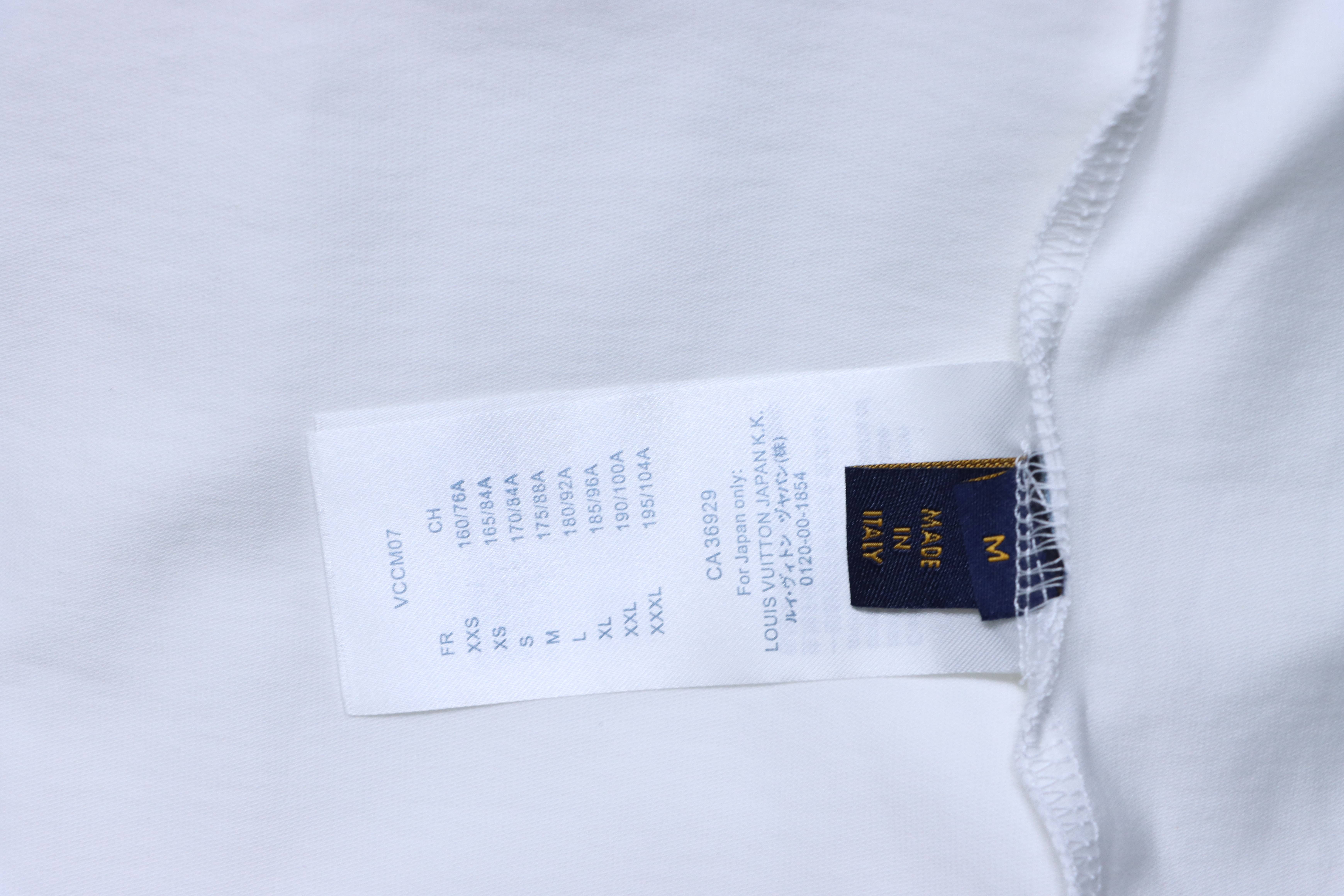 LOUIS VUITTON 26SS Embroidery Chest Crew Neck Denim Logo Black Short Sleeve T-Shirt