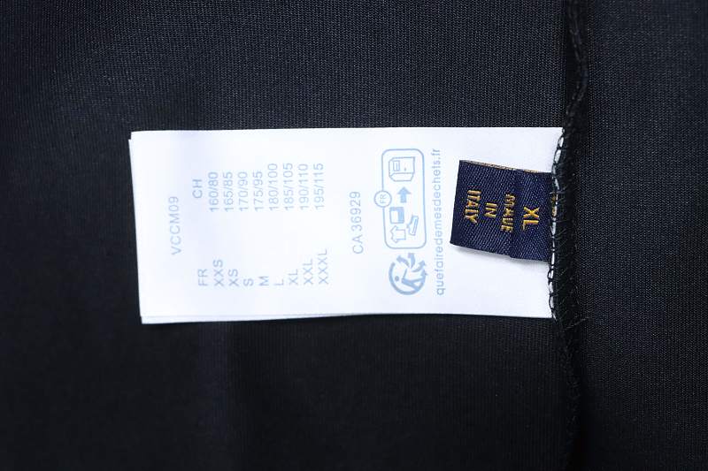 LOUIS VUITTON 26SS Embroidery Crew Neck Logo White Short Sleeve T-Shirt