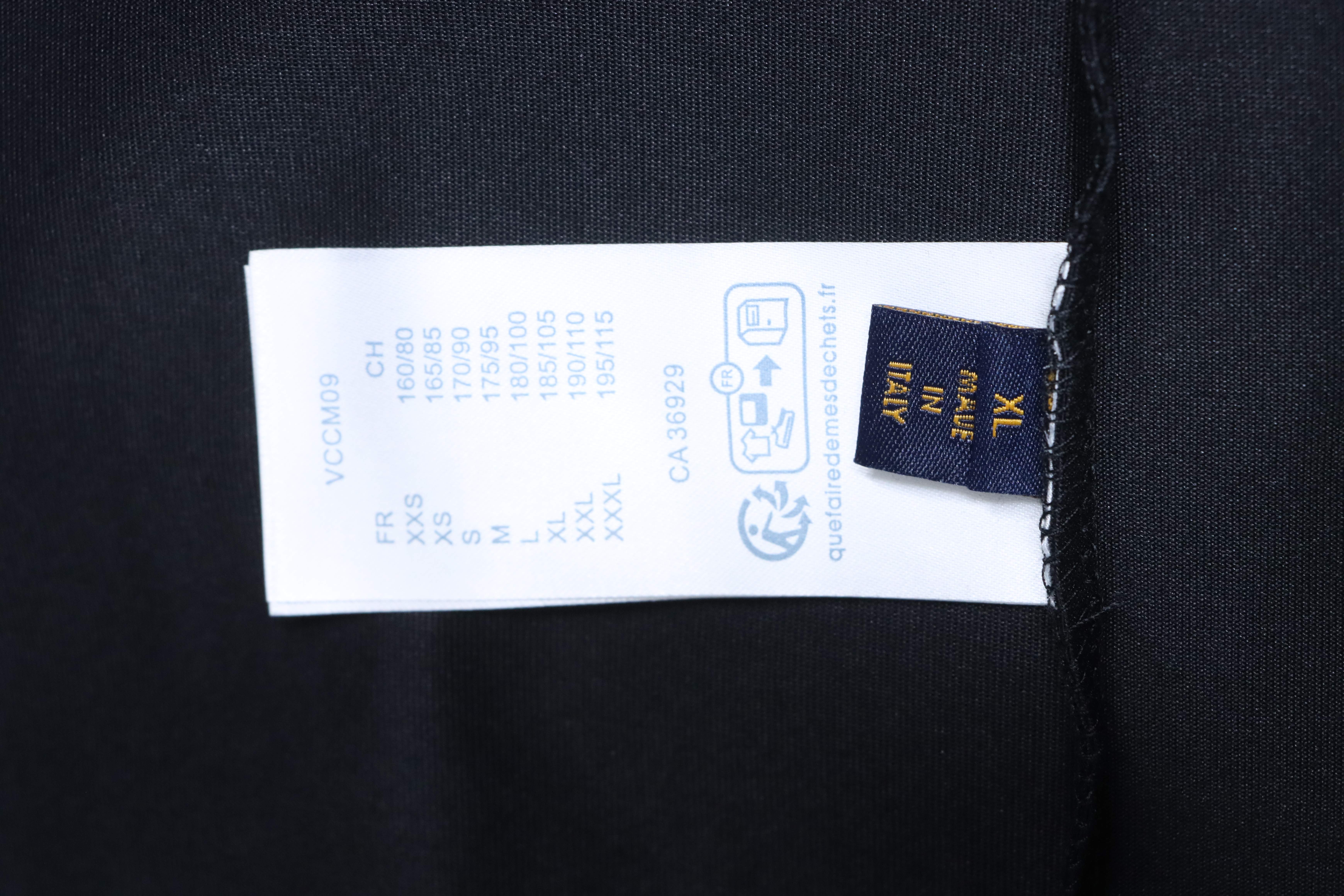 LOUIS VUITTON 26SS Embroidery Crew Neck Logo White Short Sleeve T-Shirt