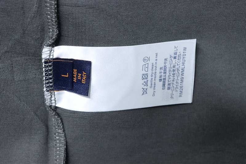 LOUIS VUITTON 26SS Full Monogram Jacquard Black Gray Short Sleeve T-Shirt