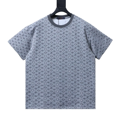 LOUIS VUITTON 26SS Full Monogram Jacquard Short Sleeve T-Shirt Style 2 01