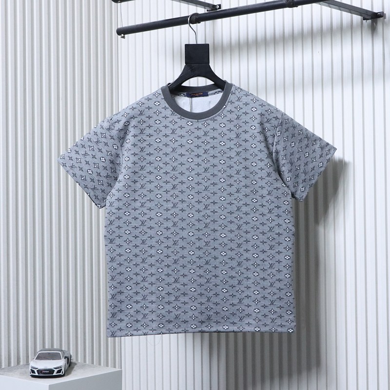 LOUIS VUITTON 26SS Full Monogram Jacquard Short Sleeve T-Shirt Style 2