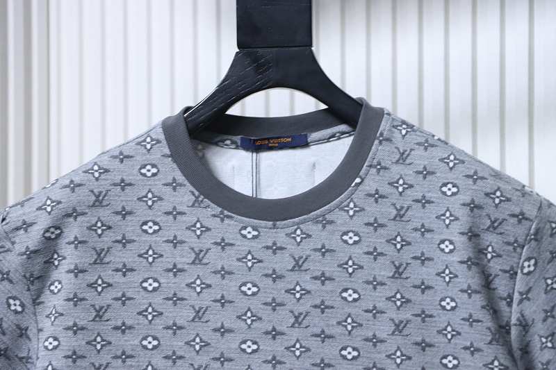 LOUIS VUITTON 26SS Full Monogram Jacquard Short Sleeve T-Shirt Style 2