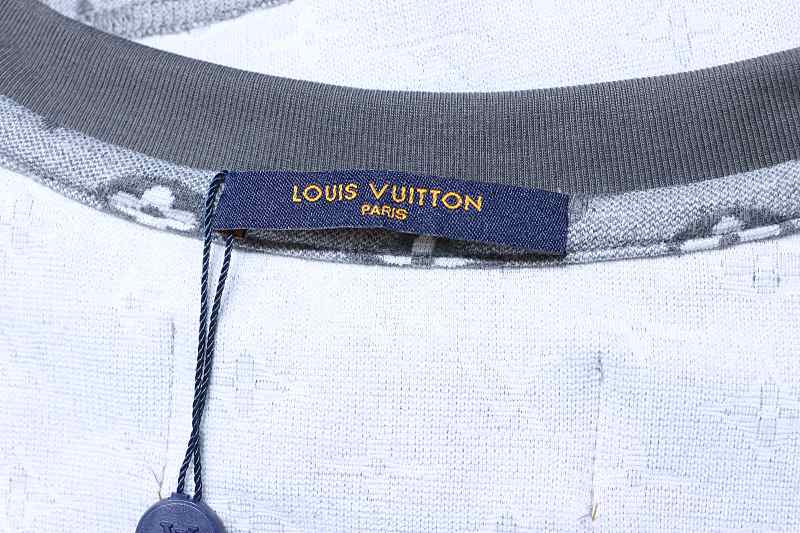 LOUIS VUITTON 26SS Full Monogram Jacquard Short Sleeve T-Shirt Style 2