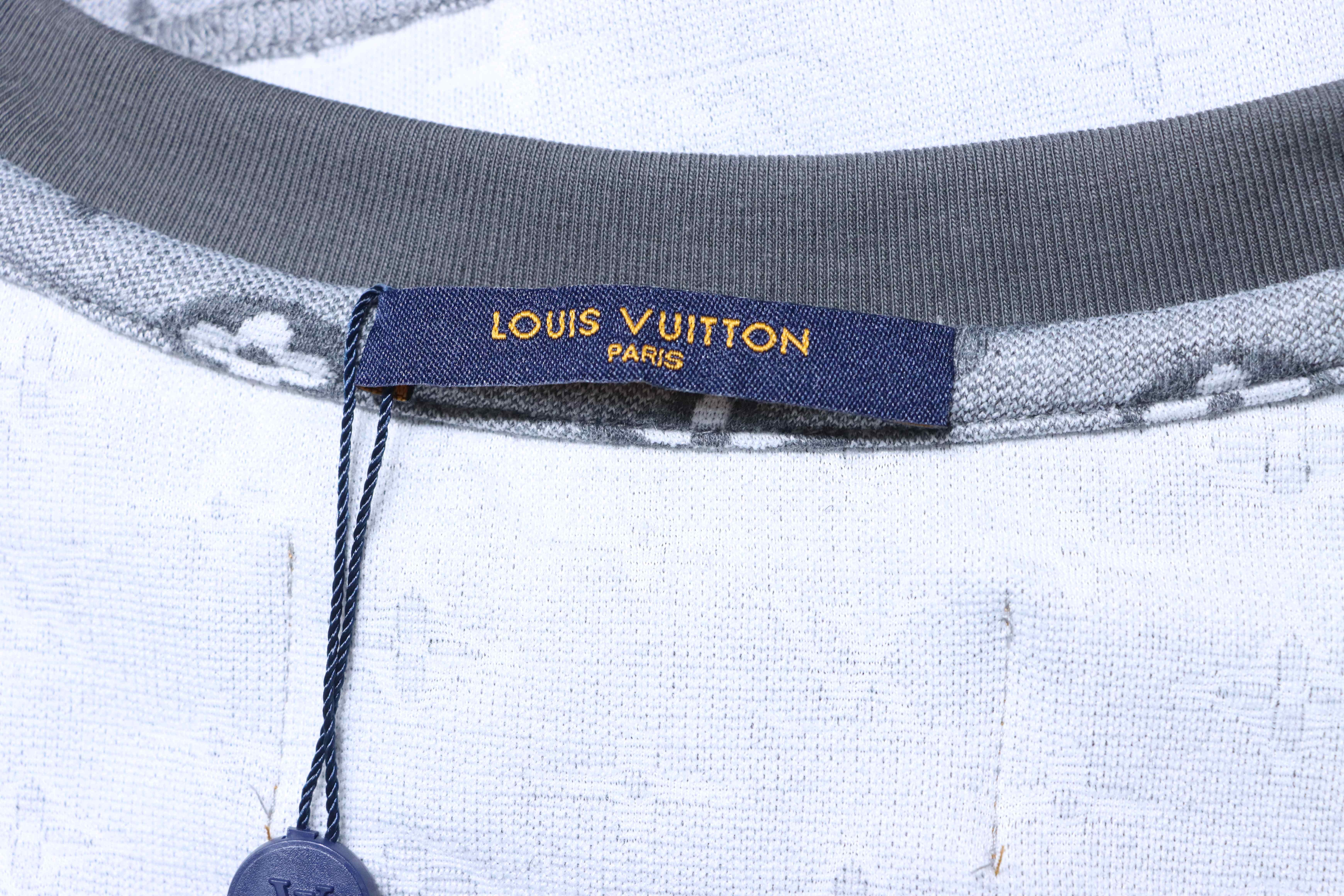 LOUIS VUITTON 26SS Full Monogram Jacquard Short Sleeve T-Shirt Style 2