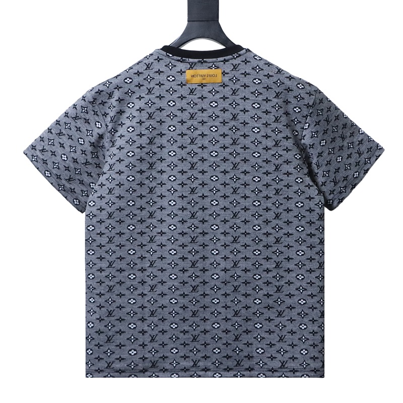LOUIS VUITTON 26SS Full Monogram Jacquard Short Sleeve T-Shirt Style 3