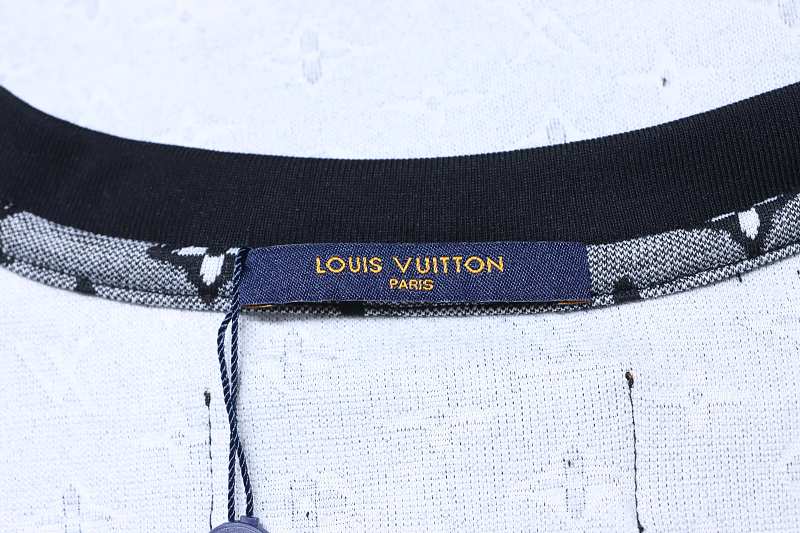 LOUIS VUITTON 26SS Full Monogram Jacquard Short Sleeve T-Shirt Style 3