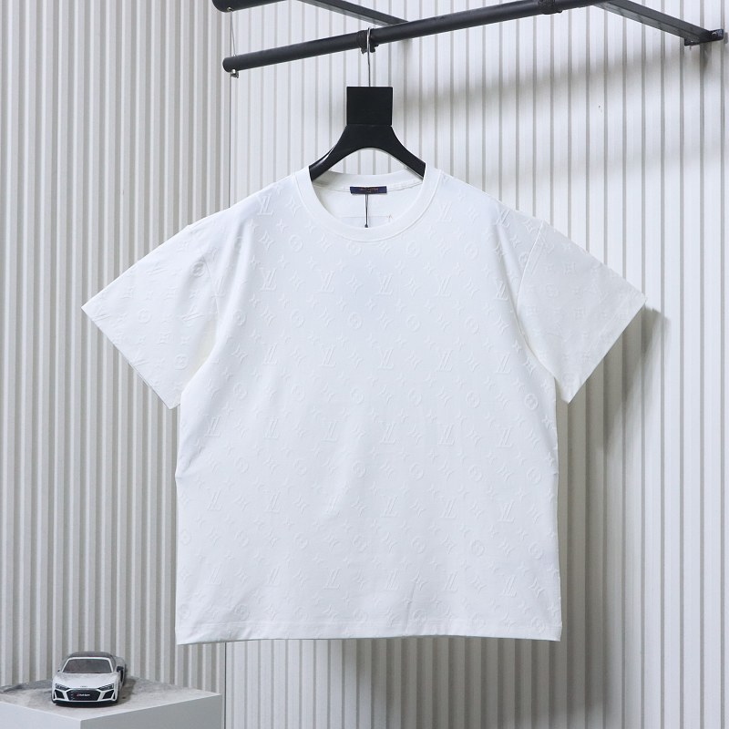 LOUIS VUITTON 26SS Full Monogram Jacquard Short Sleeve T-Shirt Style 4