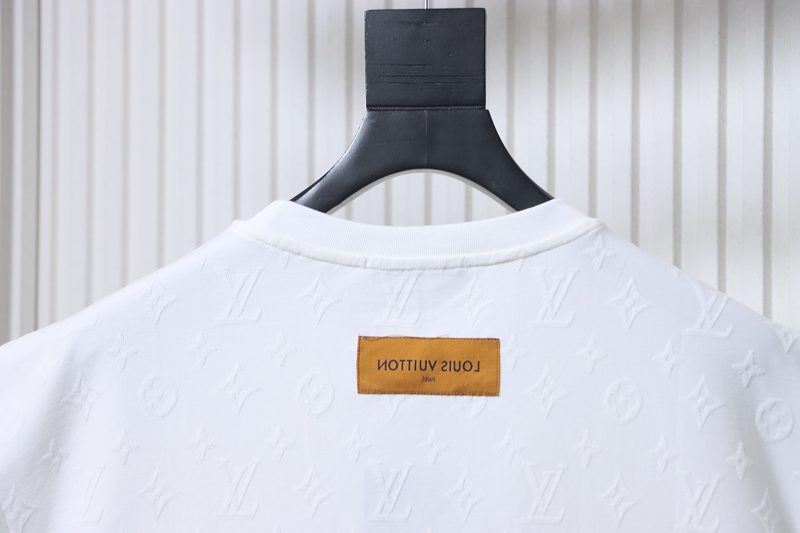 LOUIS VUITTON 26SS Full Monogram Jacquard Short Sleeve T-Shirt Style 4