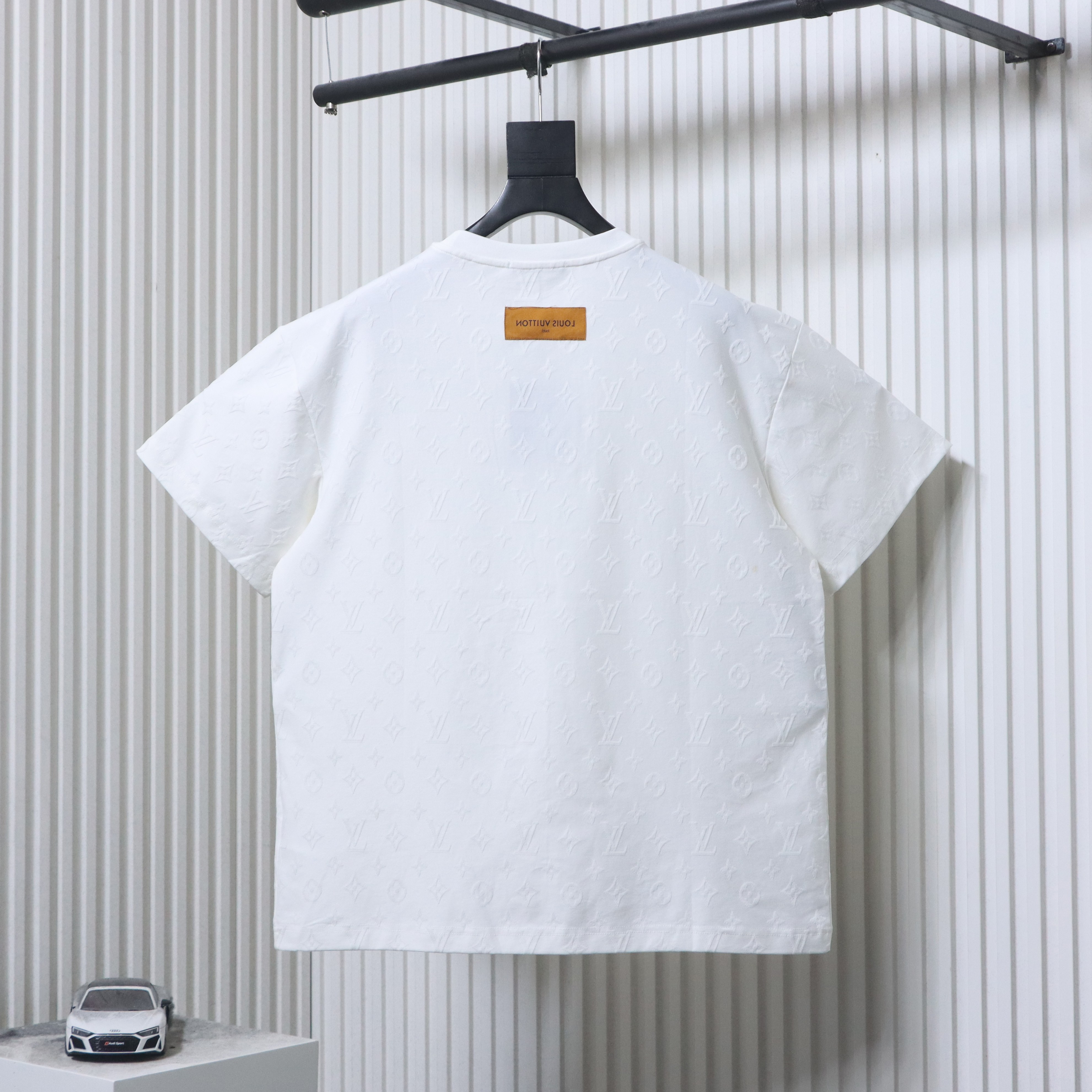 LOUIS VUITTON 26SS Full Monogram Jacquard Short Sleeve T-Shirt Style 4