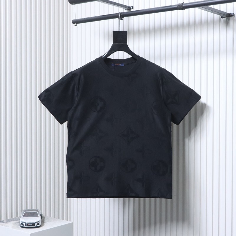 LOUIS VUITTON 26SS Full Monogram Jacquard Short Sleeve T-Shirt Style 6