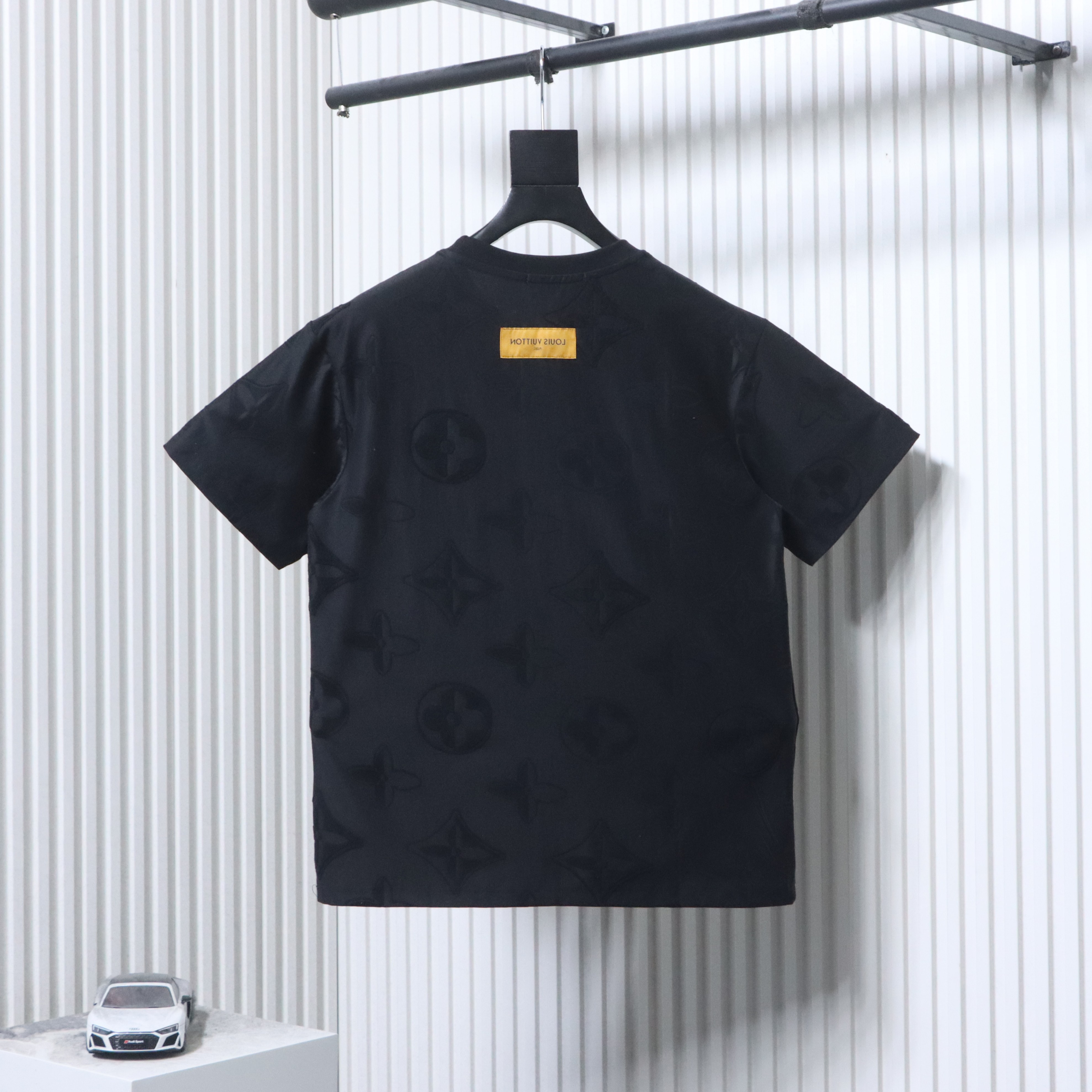 LOUIS VUITTON 26SS Full Monogram Jacquard Short Sleeve T-Shirt Style 6