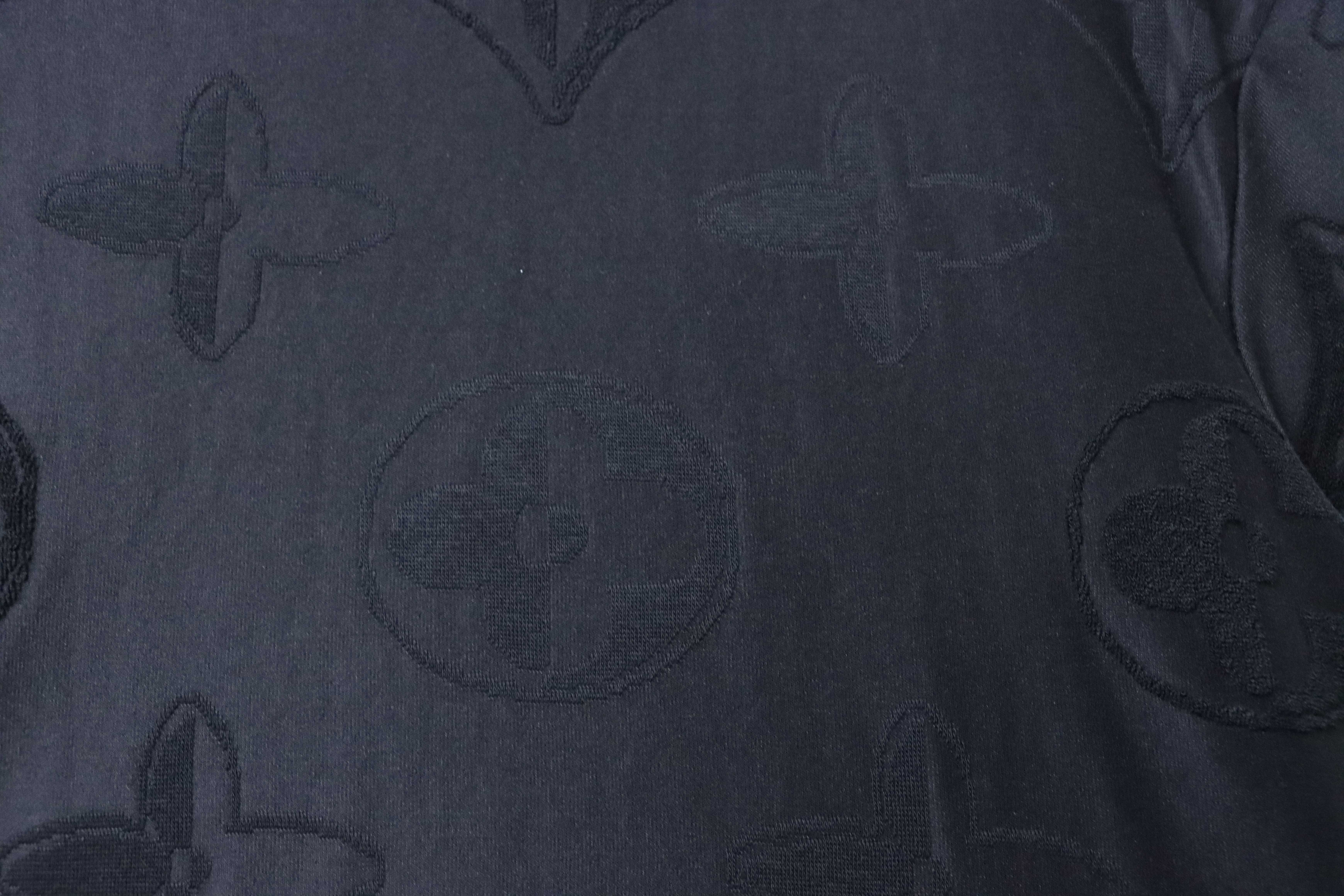 LOUIS VUITTON 26SS Full Monogram Jacquard Short Sleeve T-Shirt Style 6