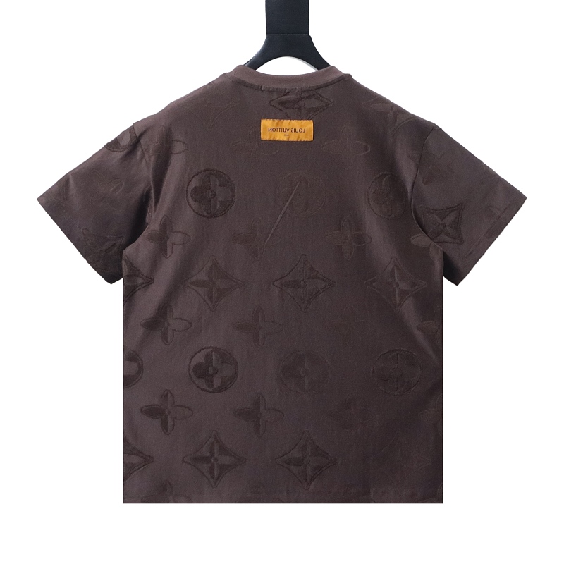 LOUIS VUITTON 26SS Full Monogram Jacquard Short Sleeve T-Shirt Style 7