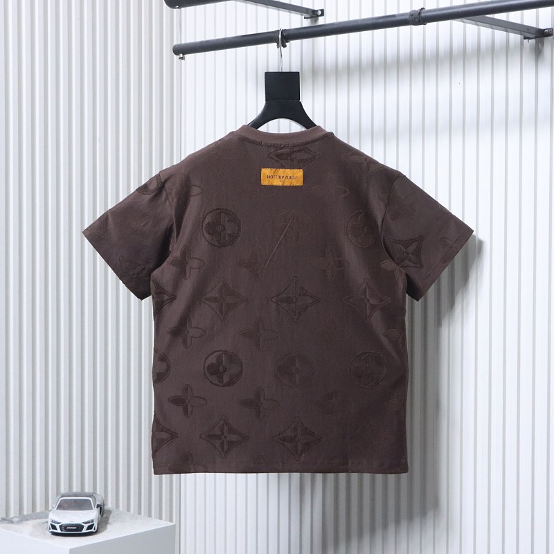 LOUIS VUITTON 26SS Full Monogram Jacquard Short Sleeve T-Shirt Style 7