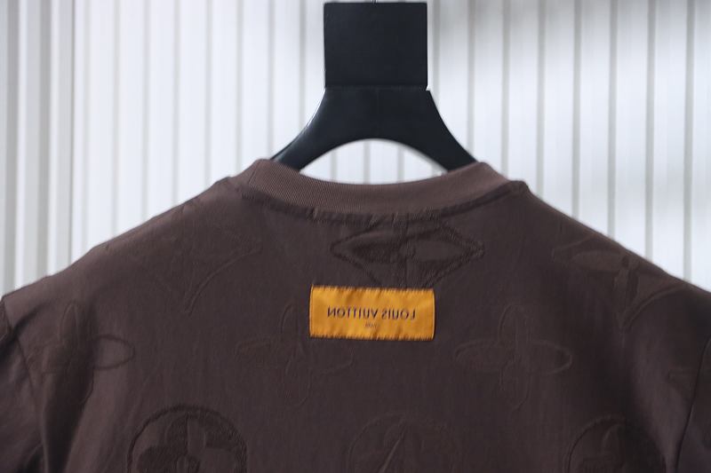 LOUIS VUITTON 26SS Full Monogram Jacquard Short Sleeve T-Shirt Style 7