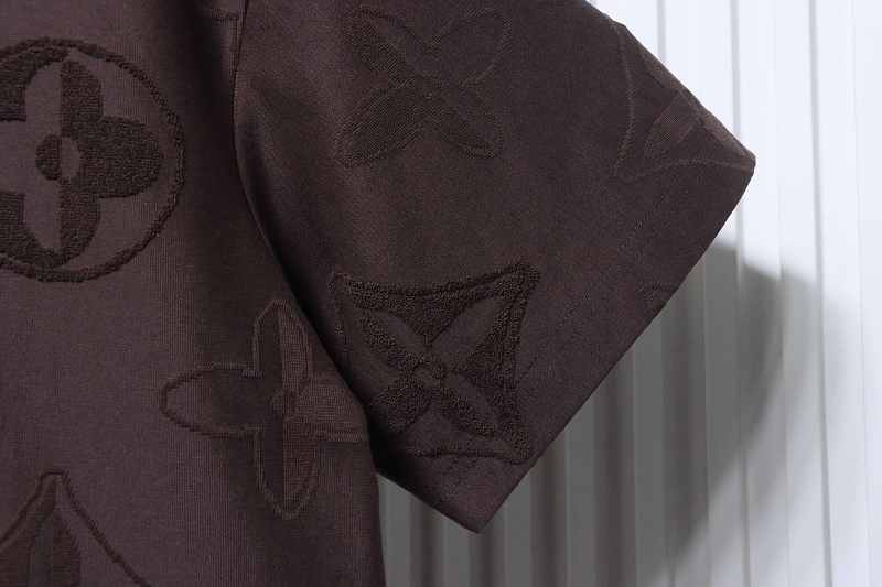 LOUIS VUITTON 26SS Full Monogram Jacquard Short Sleeve T-Shirt Style 7