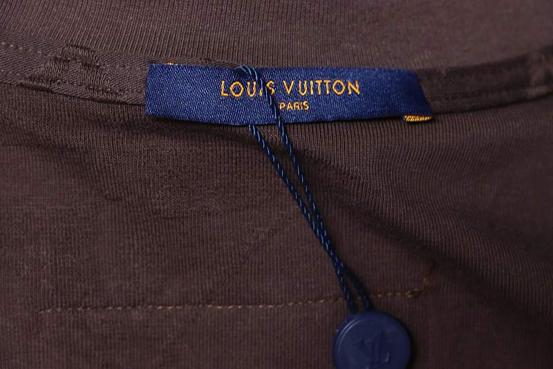 LOUIS VUITTON 26SS Full Monogram Jacquard Short Sleeve T-Shirt Style 7