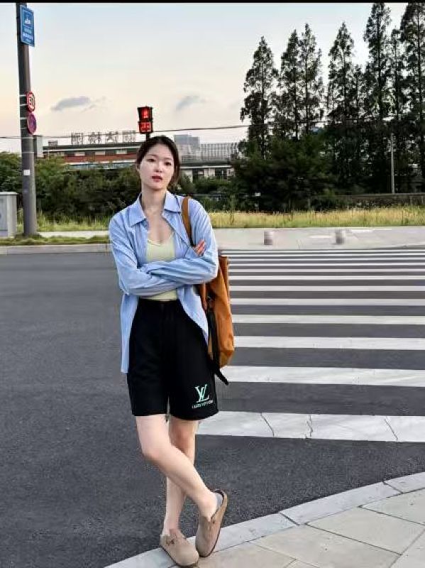 LOUIS VUITTON 26SS Green Shorts