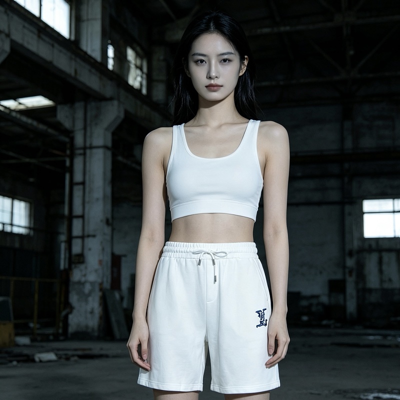 LOUIS VUITTON 26SS Letter Embroidery Logo Black Blue Shorts