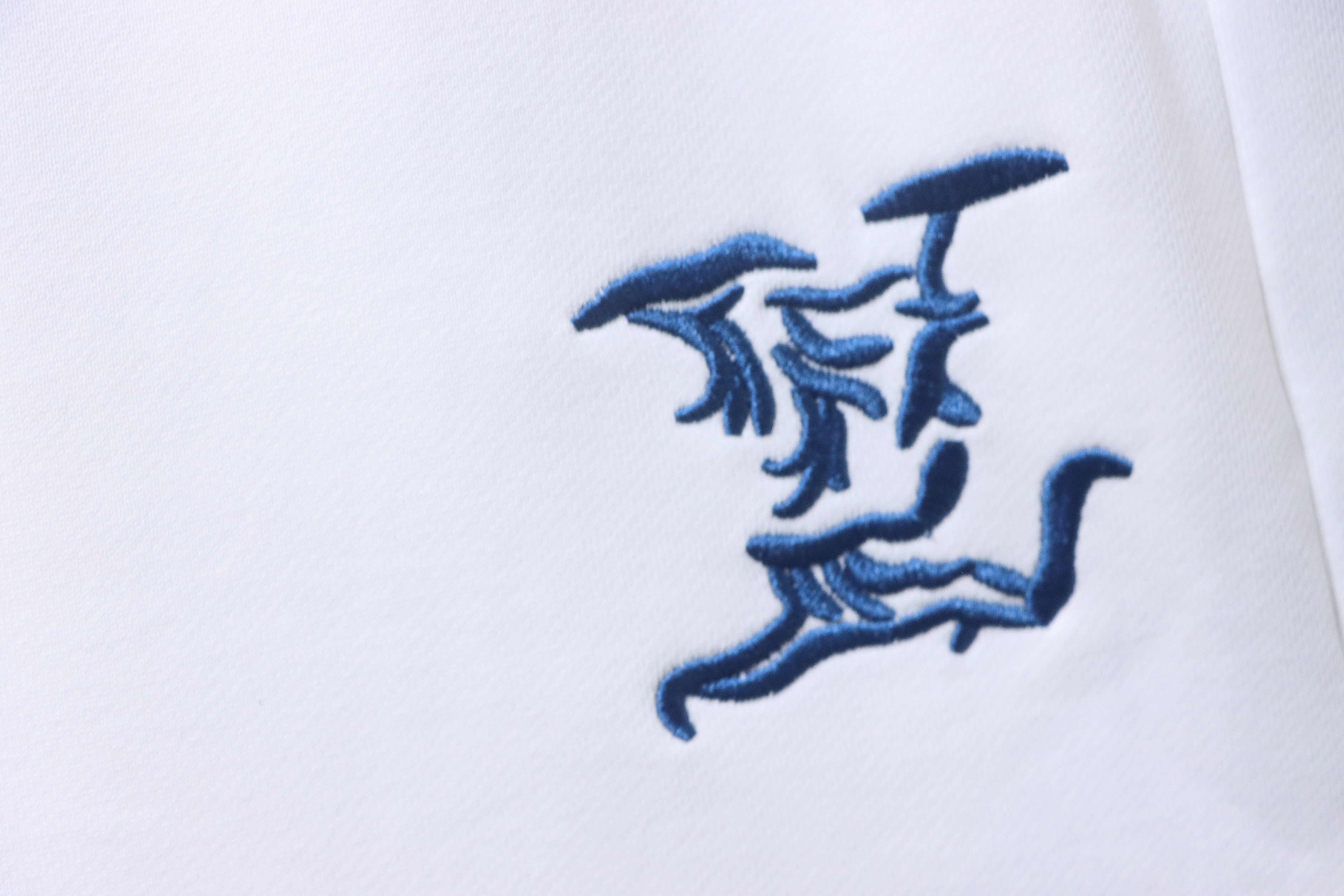 LOUIS VUITTON 26SS Letter Embroidery Logo Black Blue Shorts