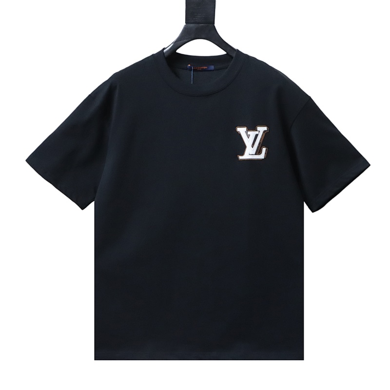LOUIS VUITTON 26SS Letter Logo White Short Sleeve T-Shirt