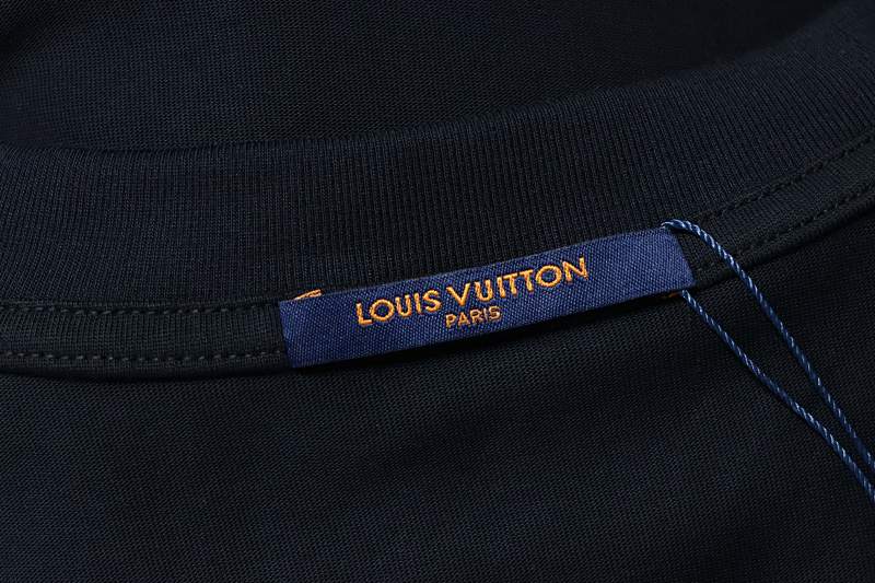 LOUIS VUITTON 26SS Letter Logo White Short Sleeve T-Shirt