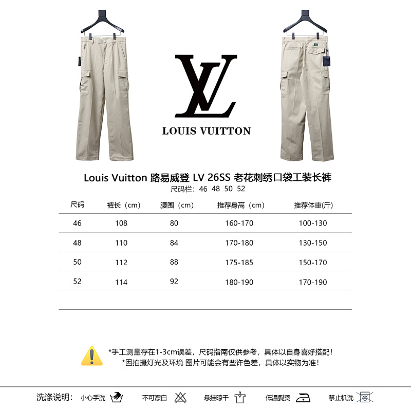 LOUIS VUITTON 26SS Monogram Embroidery Short Sleeve T-Shirt