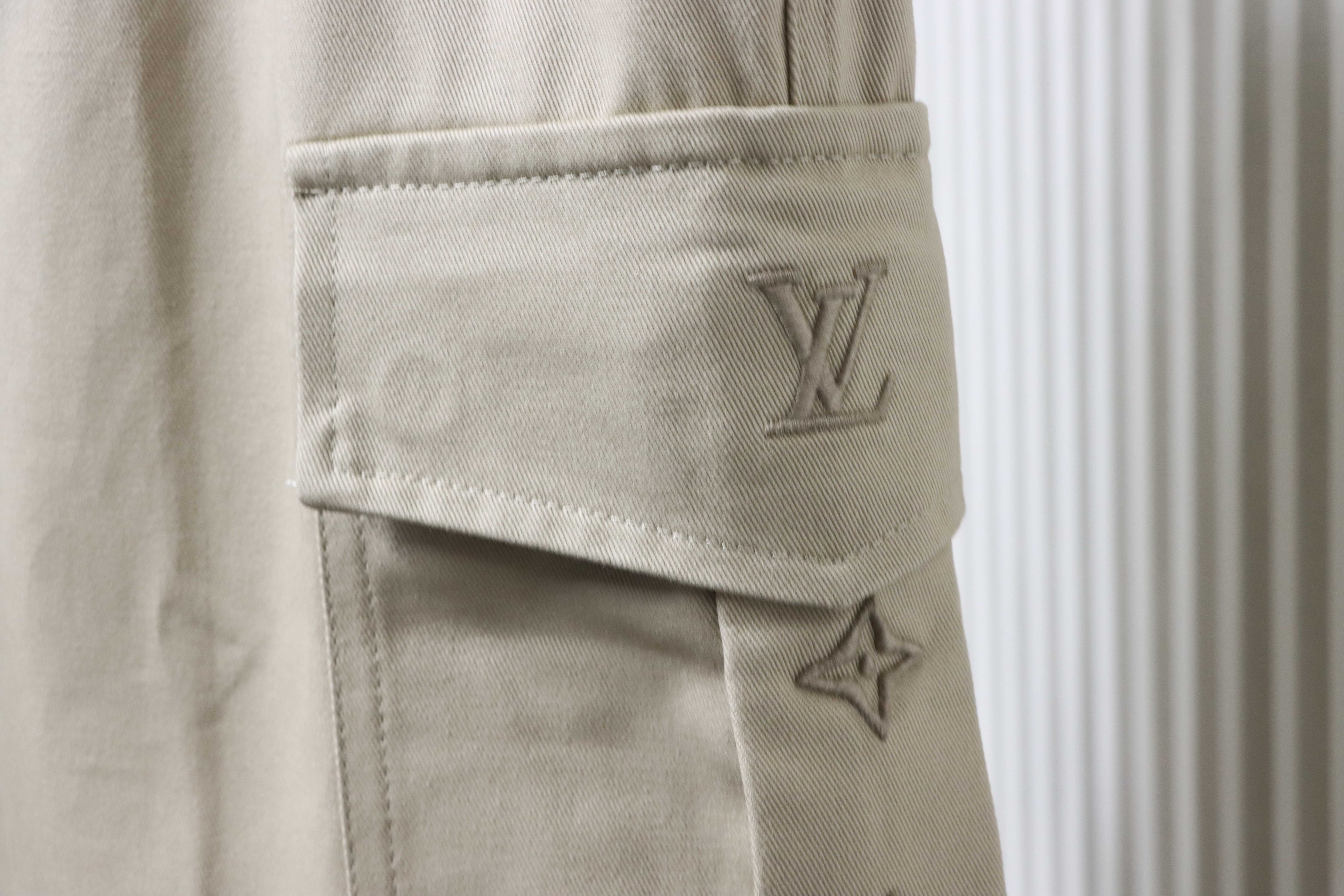 LOUIS VUITTON 26SS Monogram Embroidery Short Sleeve T-Shirt