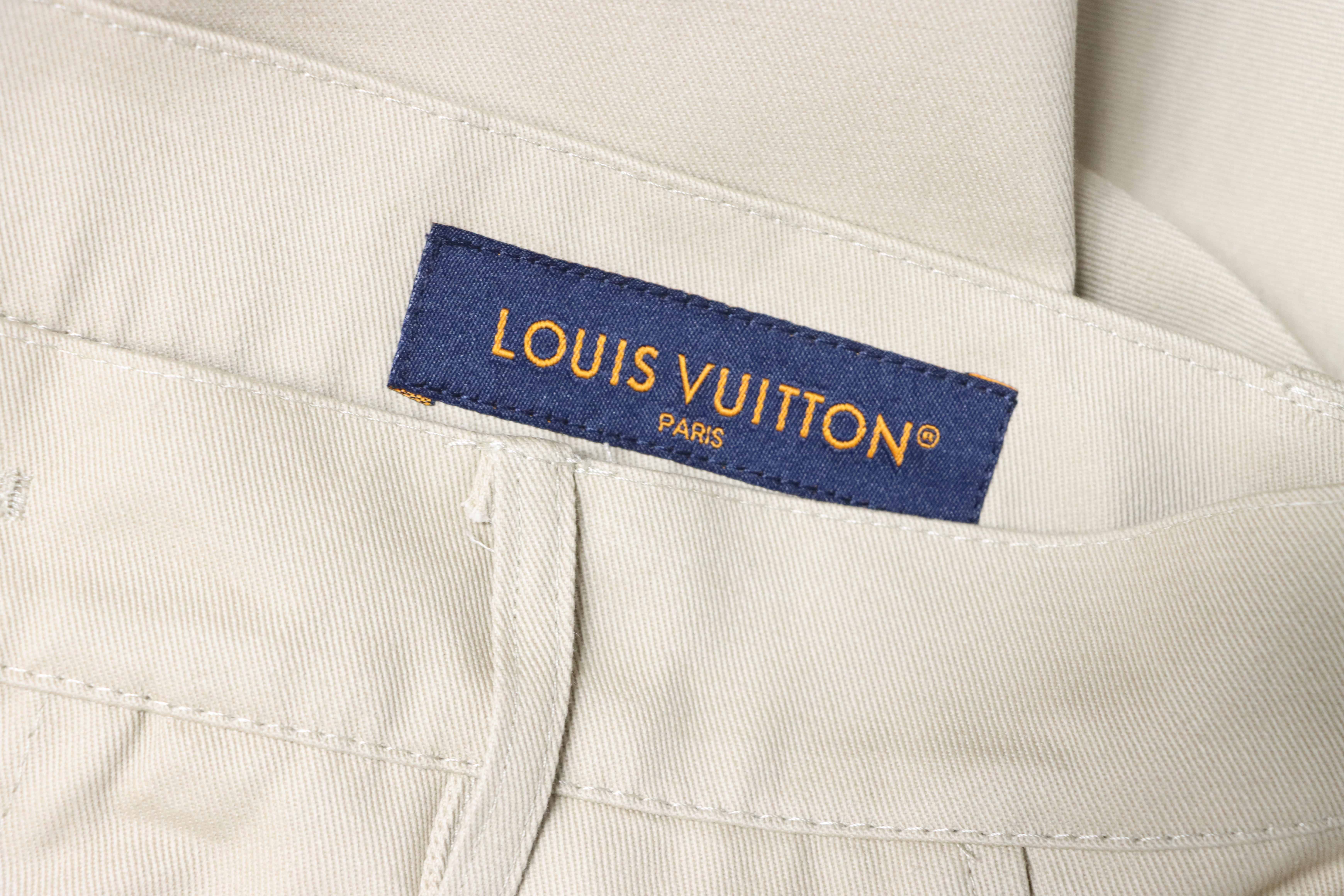 LOUIS VUITTON 26SS Monogram Embroidery Short Sleeve T-Shirt