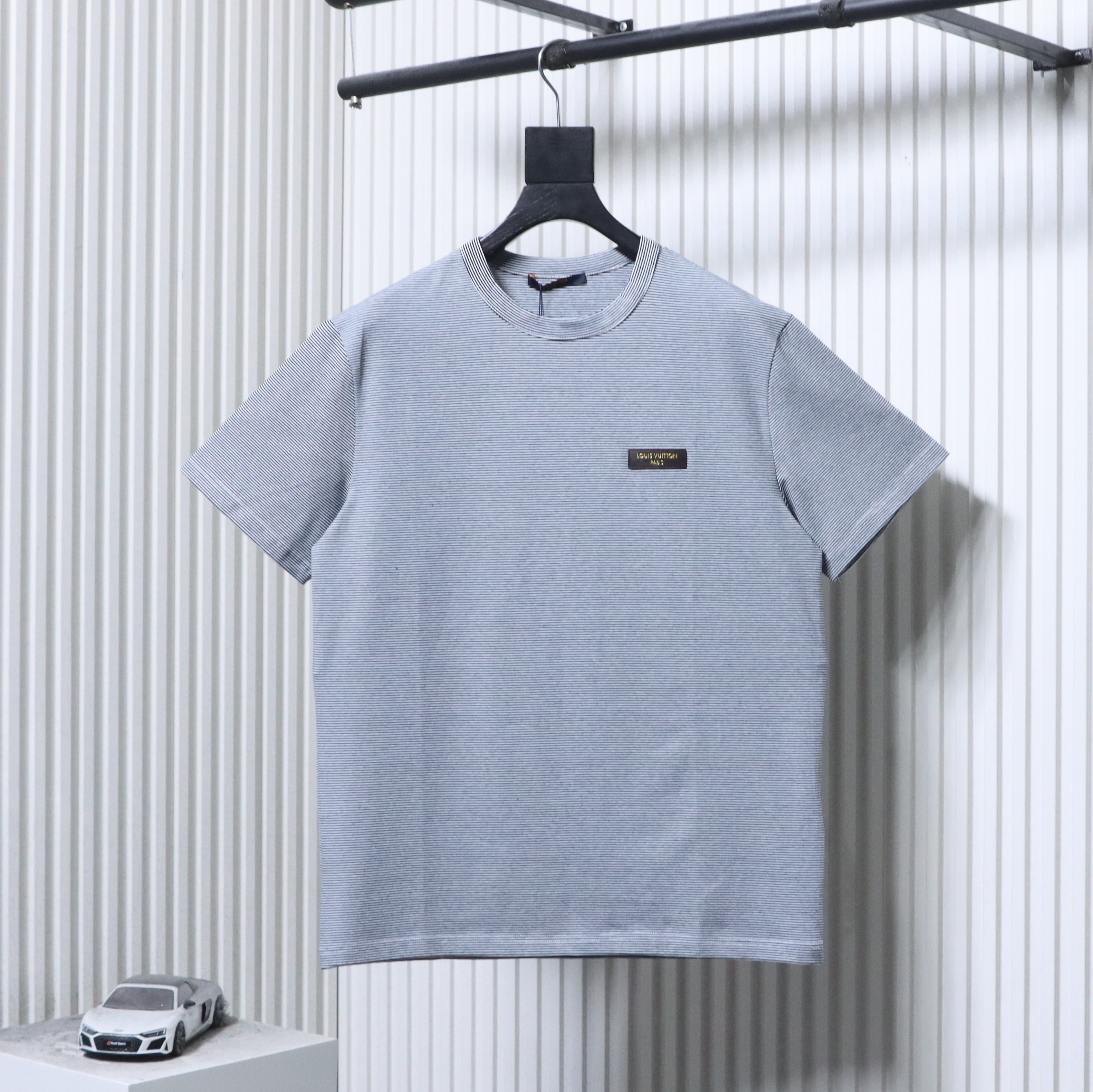 LOUIS VUITTON 26SS New Chest Logo Series Short Sleeve T-Shirt Style 2