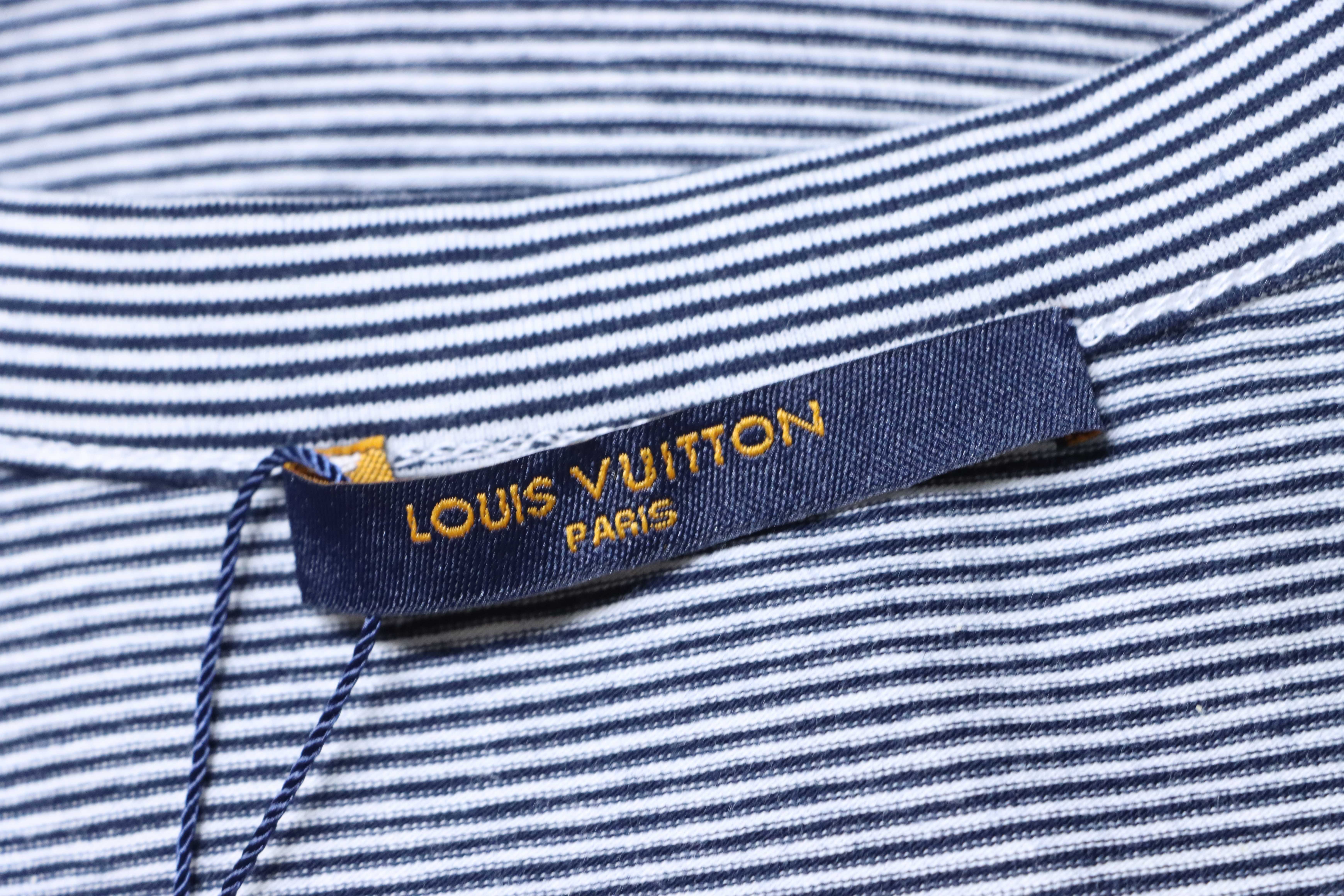 LOUIS VUITTON 26SS New Chest Logo Series Short Sleeve T-Shirt Style 2