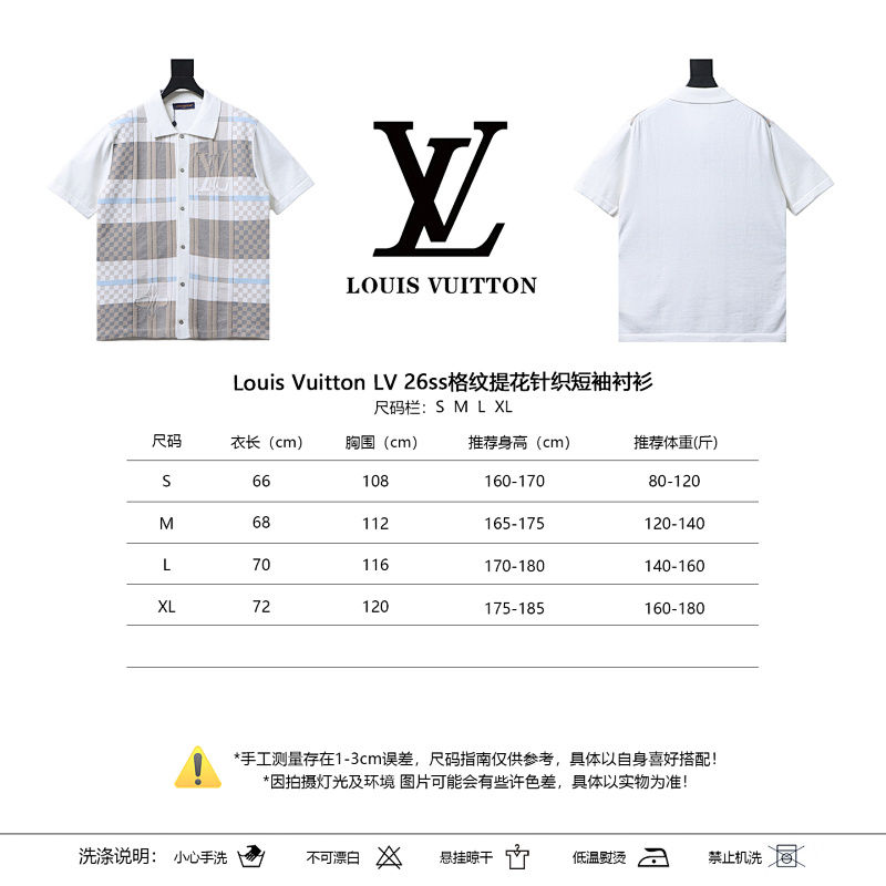 LOUIS VUITTON 26SS Short Sleeve Shirt