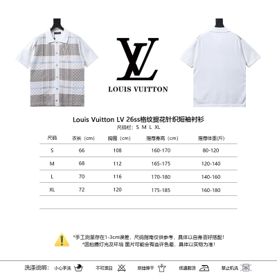 LOUIS VUITTON 26SS Short Sleeve Shirt 02