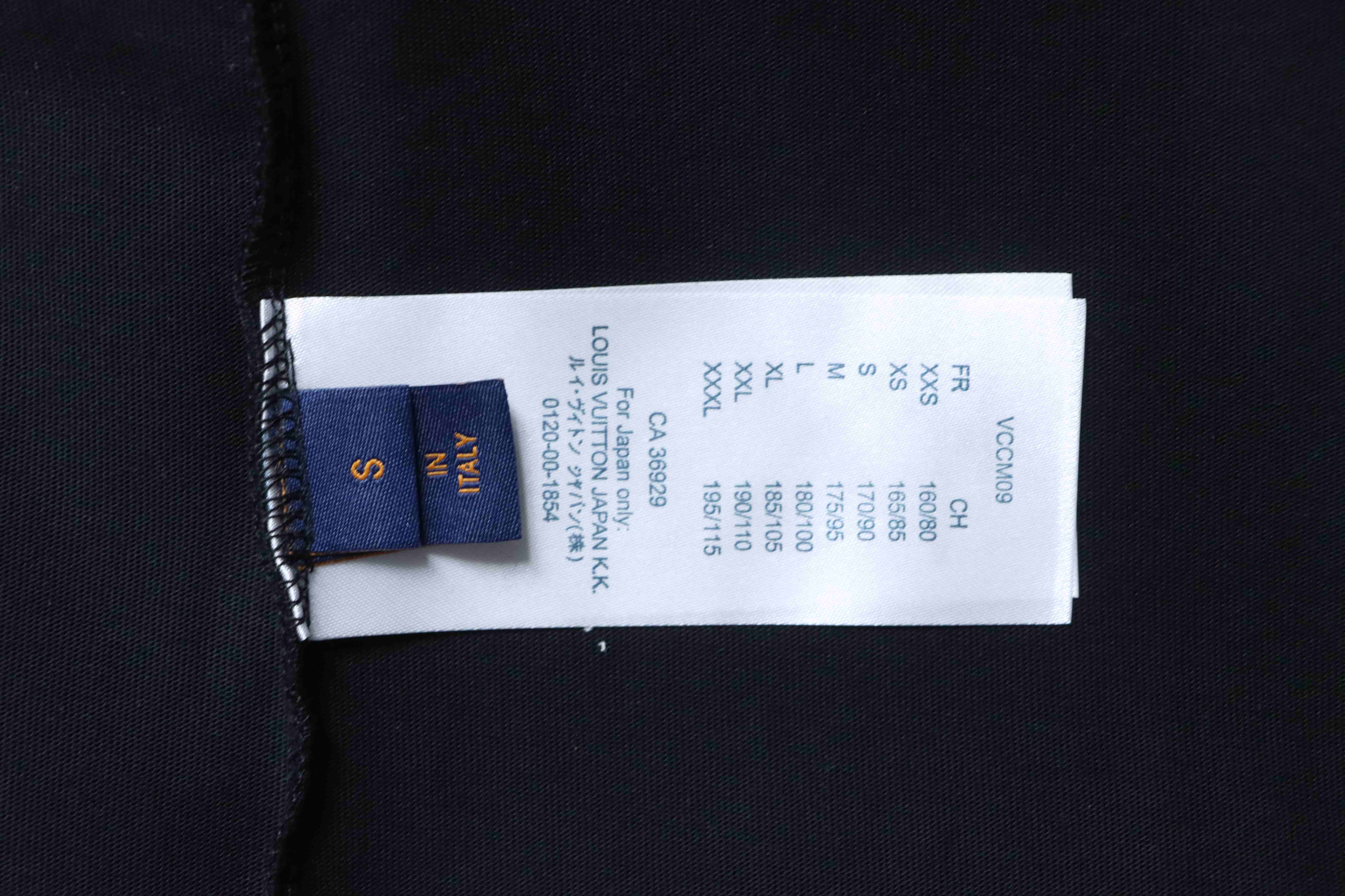 LOUIS VUITTON 26SS Triple Flower Embroidery Logo Short Sleeve T-Shirt Style 2