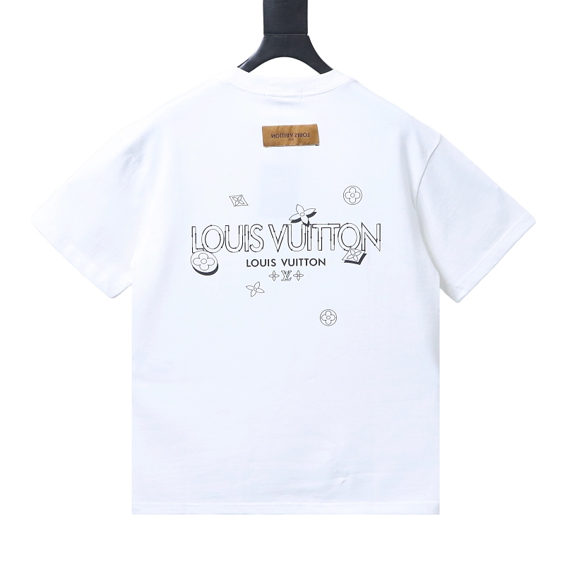 LOUIS VUITTON 26SS Triple Flower Short Sleeve T-Shirt