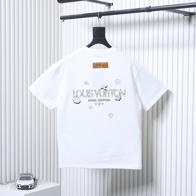 LOUIS VUITTON 26SS Triple Flower Short Sleeve T-Shirt