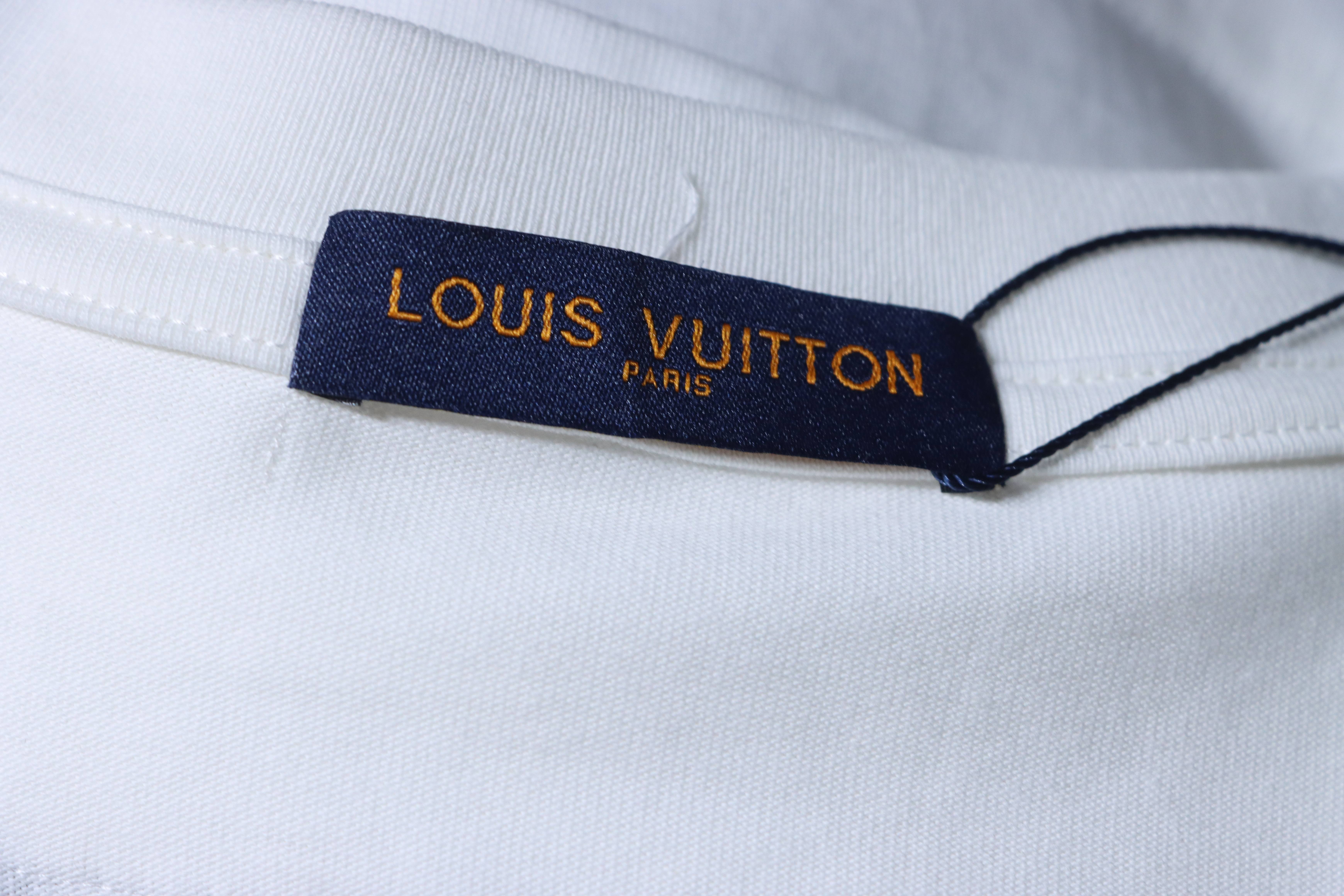 LOUIS VUITTON 26SS Triple Flower Short Sleeve T-Shirt